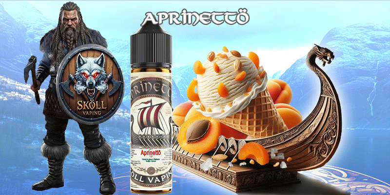 Aprinettö--sköllvaping-eliquide-glace-abricot-viking