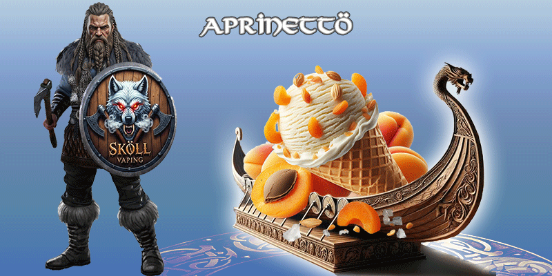 Aprinettö--sköllvaping-eliquide-glace-abricot-viking