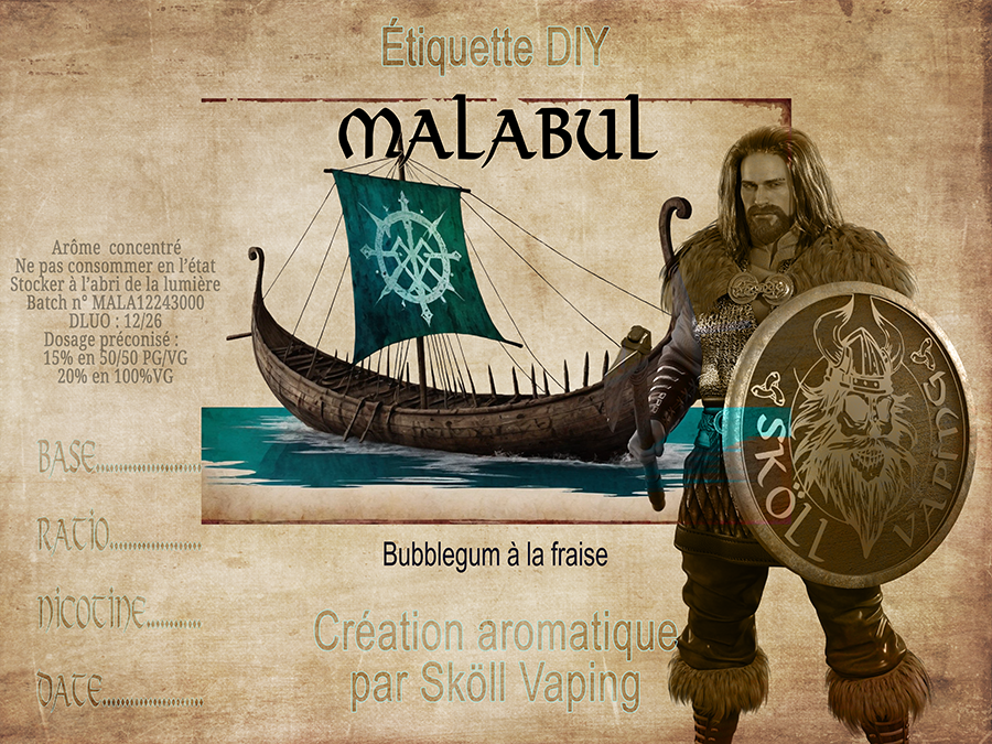 Étiquette DIY pour MALABUL