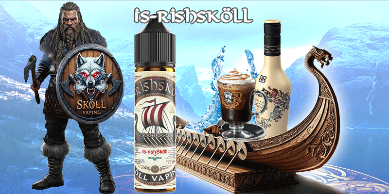 Is-RishSköll-sköllvaping-eliquide-café-irishcoffee-frais-viking