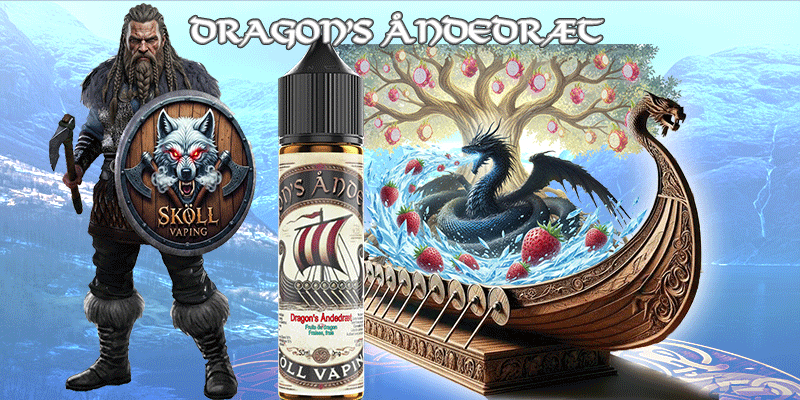 Dragon's-Åndedræt--sköllvaping-eliquide-fruits-du-dragon-pittaya-pitaya-fraise-frais-skollvapingt-viking