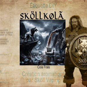Étiquette DIY pour SKÖLLKØLÃ
