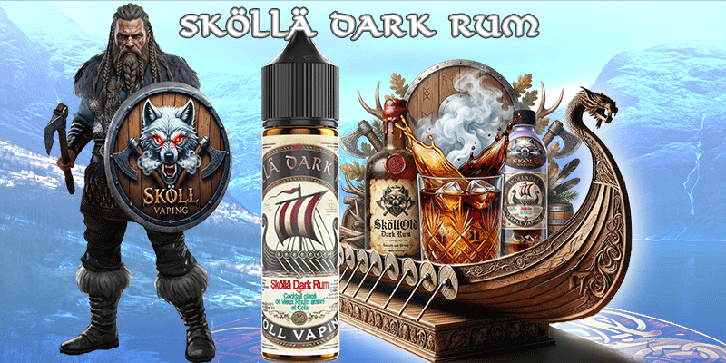 Sköllä-Dark-Rum--sköllvaping-eliquide-rhum-coca-rhum-ambré-vieux-rhum-dark-rum-frais-cocktail-viking
